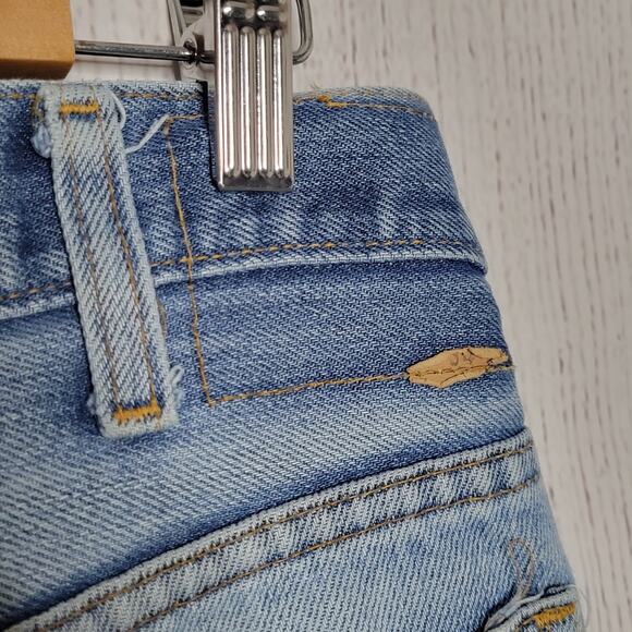 Vintage Levi's 1970s 517 Bootcut Light Wash Jeans, SZ 34x32 - Picture 8 of 11